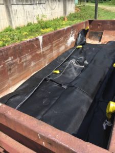 Dumpster Size Geotextile Sludge Dewatering Bag